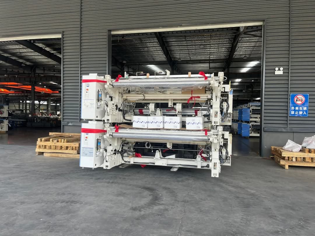 XY Airjet Loom in a factory warehouse