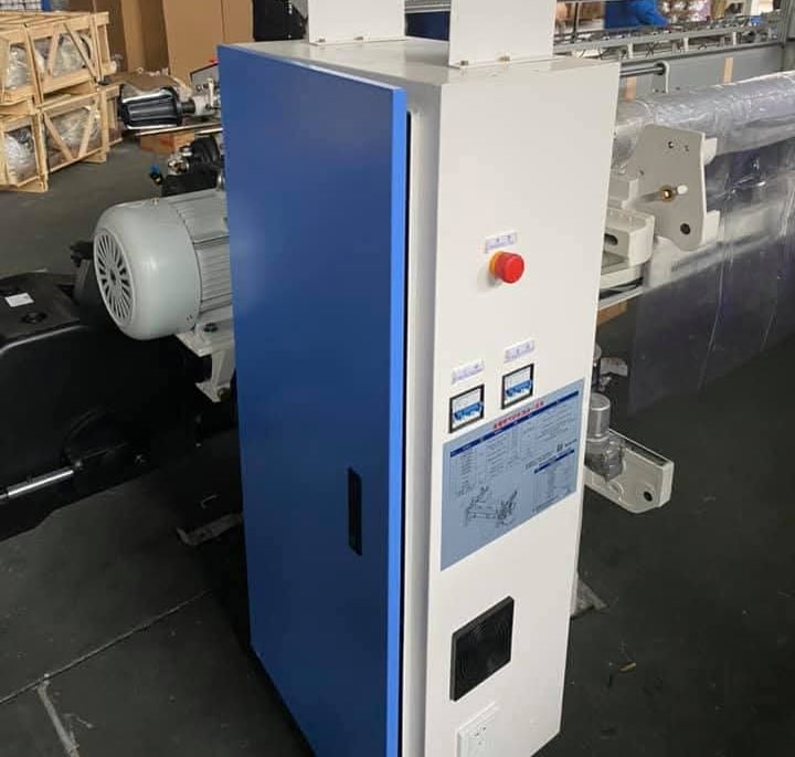 XY Airjet Loom control cabinet close-up